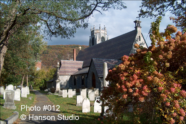 Bellows Falls, VT Church - Fall